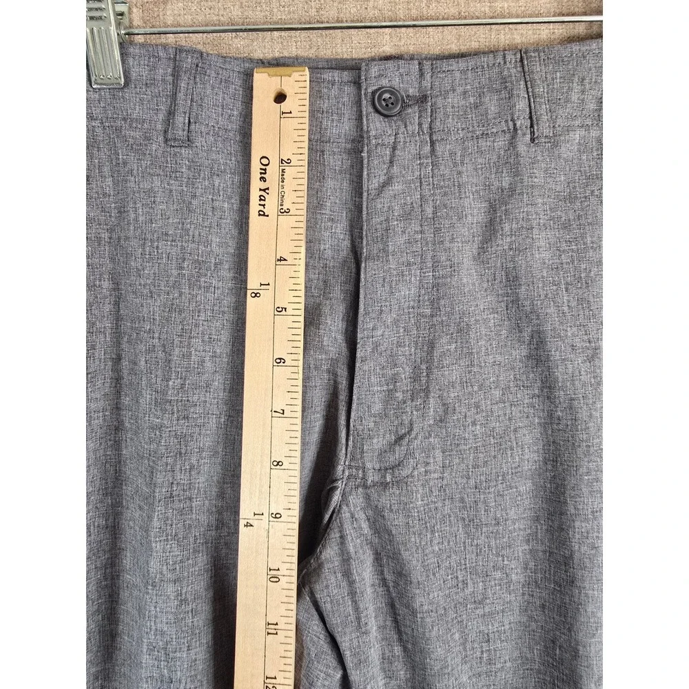 Ben Hogan Performance Mens Grey Heather Golf Pants 36x32Stretch Moisture Wicking